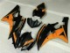 Affordable 2006-2007 Black Orange Yamaha YZF R6 Motorcycle Fairing