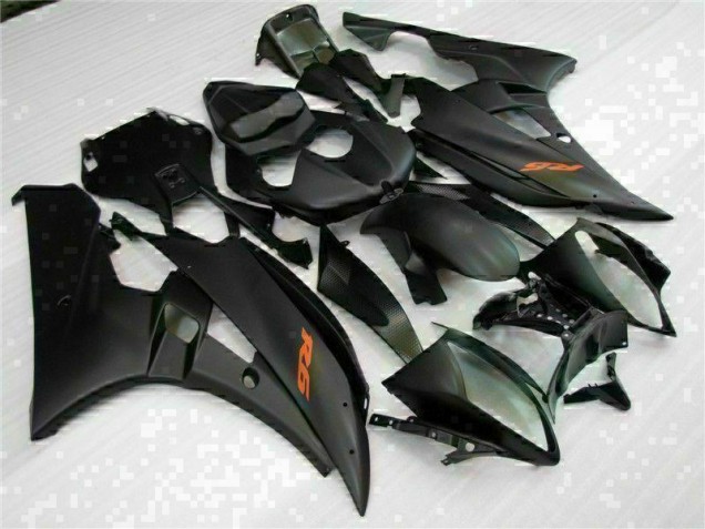 Affordable 2006-2007 Black Yamaha YZF R6 Motorcycle Fairing Affordable 2006-2007 Black Yamaha YZF R6 Motorcycle Fairing