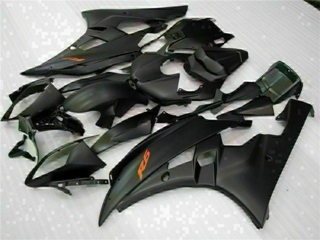 Affordable 2006-2007 Black Yamaha YZF R6 Motorcycle Fairing Affordable 2006-2007 Black Yamaha YZF R6 Motorcycle Fairing