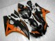 Affordable 2006-2007 Orange Black Yamaha YZF R6 Bike Fairing Affordable 2006-2007 Orange Black Yamaha YZF R6 Bike Fairing