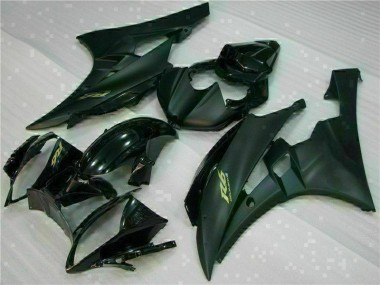 Affordable 2006-2007 Matte Black Yamaha YZF R6 Motorcycle Fairing Kits