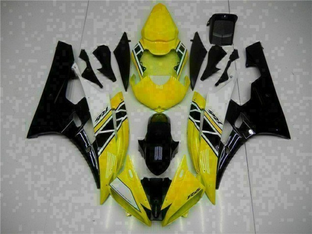 Affordable 2006-2007 Yellow Black Yamaha YZF R6 Motorcycle Fairing Kit Affordable 2006-2007 Yellow Black Yamaha YZF R6 Motorcycle Fairing Kit