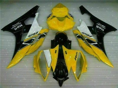 Affordable 2006-2007 Yellow Black Yamaha YZF R6 Motorbike Fairing