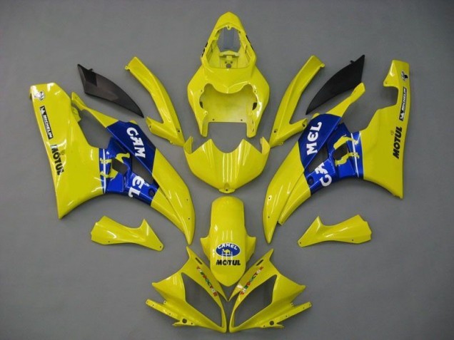 Affordable 2006-2007 Camel Yamaha YZF R6 Motorcyle Fairings Affordable 2006-2007 Camel Yamaha YZF R6 Motorcyle Fairings
