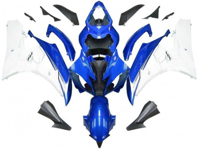 Affordable 2006-2007 Blue White Yamaha YZF R6 Motorcycle Fairing Kit Affordable 2006-2007 Blue White Yamaha YZF R6 Motorcycle Fairing Kit