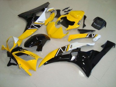 Affordable 2006-2007 Yellow Yamaha YZF R6 Motorbike Fairings