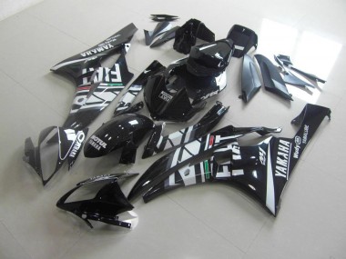 Affordable 2006-2007 Black Fiat Yamaha YZF R6 Bike Fairing