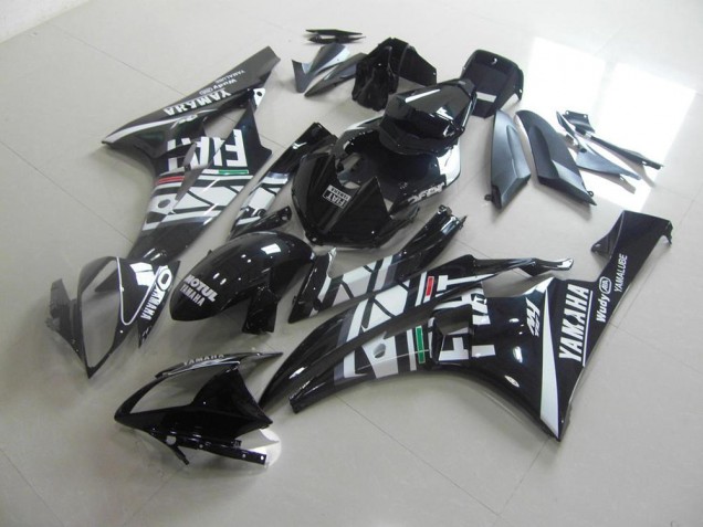 Affordable 2006-2007 Black Fiat Yamaha YZF R6 Bike Fairing