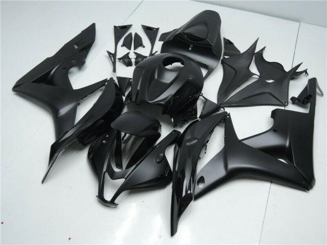 Affordable 2007-2008 Black Honda CBR600RR Bike Fairing Kit Affordable 2007-2008 Black Honda CBR600RR Bike Fairing Kit