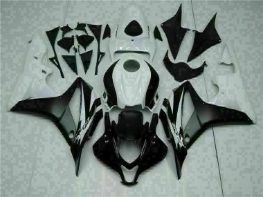 Affordable 2007-2008 Black Honda CBR600RR Motorcylce Fairings