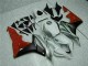 Affordable 2007-2008 White Black Red Honda CBR600RR Bike Fairings Affordable 2007-2008 White Black Red Honda CBR600RR Bike Fairings