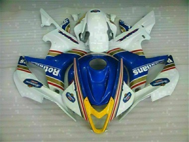 Affordable 2007-2008 Blue Honda CBR600RR Motorcycle Fairings Kits