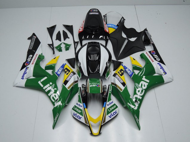 Affordable 2007-2008 Green Liner Honda CBR600RR Motorbike Fairing Affordable 2007-2008 Green Liner Honda CBR600RR Motorbike Fairing