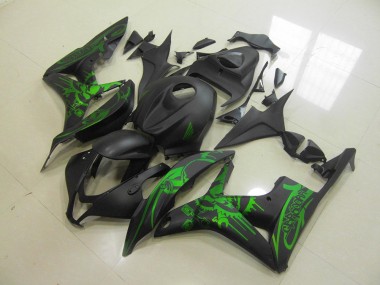 Affordable 2007-2008 Green Skull Honda CBR600RR Motor Fairings