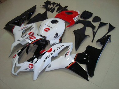 Affordable 2007-2008 Red Konica Honda CBR600RR Motorcycle Replacement Fairings