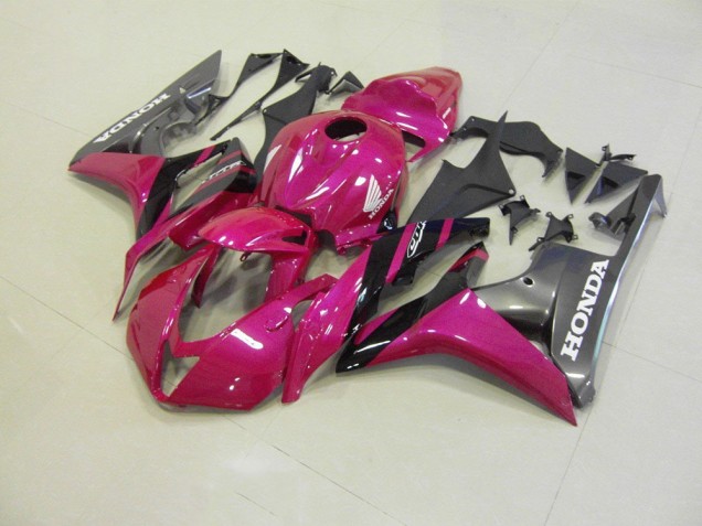 Affordable 2007-2008 Pink Grey Race Honda CBR600RR Motorcycle Fairings