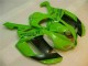 Affordable 2007-2008 Green Black Dunlop Kawasaki ZX6R Motorbike Fairing Kits Affordable 2007-2008 Green Black Dunlop Kawasaki ZX6R Motorbike Fairing Kits