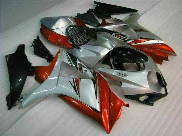 Affordable 2007-2008 Brown Silver Suzuki GSXR 1000 K7 Motorbike Fairings Affordable 2007-2008 Brown Silver Suzuki GSXR 1000 K7 Motorbike Fairings