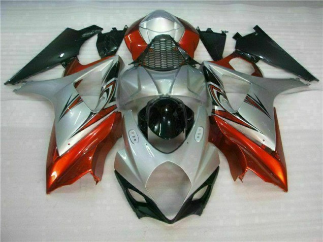 Affordable 2007-2008 Brown Silver Suzuki GSXR 1000 K7 Motorbike Fairings Affordable 2007-2008 Brown Silver Suzuki GSXR 1000 K7 Motorbike Fairings