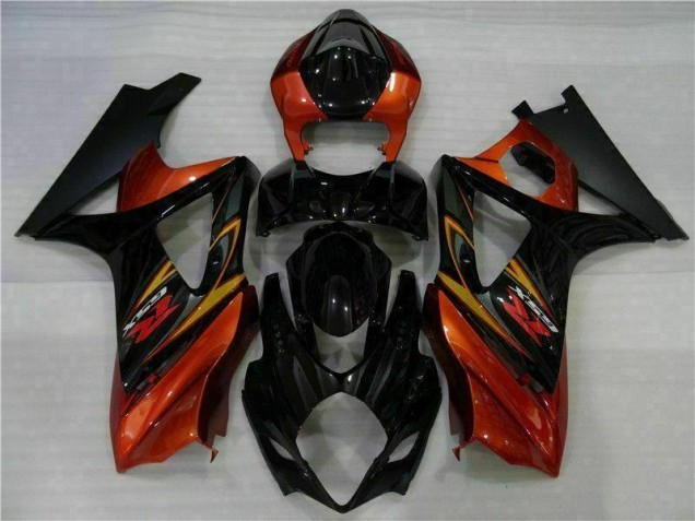 Affordable 2007-2008 Black Suzuki GSXR 1000 K7 Motorcycle Fairing Kit Affordable 2007-2008 Black Suzuki GSXR 1000 K7 Motorcycle Fairing Kit