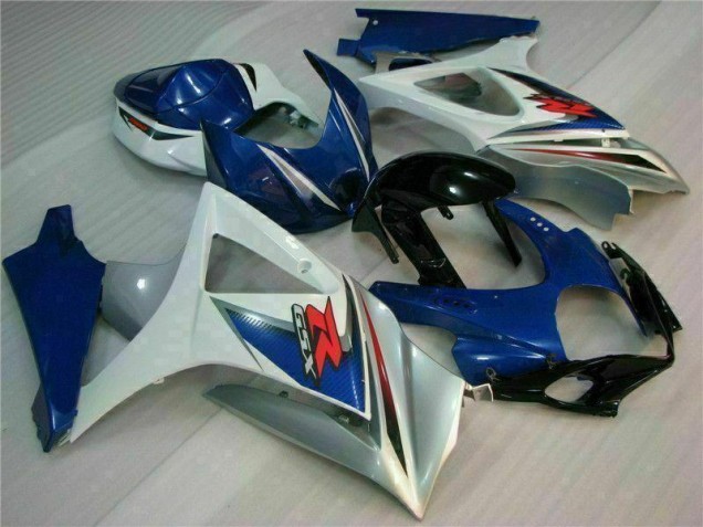 Affordable 2007-2008 Blue White Suzuki GSXR 1000 K7 Bike Fairings Affordable 2007-2008 Blue White Suzuki GSXR 1000 K7 Bike Fairings
