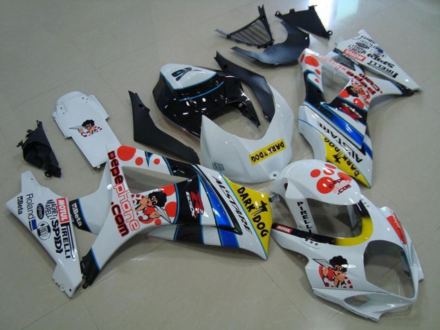 Affordable 2007-2008 Pepe Phone Suzuki GSXR 1000 K7 Motorcycle Fairings Affordable 2007-2008 Pepe Phone Suzuki GSXR 1000 K7 Motorcycle Fairings