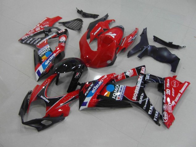Affordable 2007-2008 Red Suzuki GSXR 1000 K7 Motorcycle Fairing Affordable 2007-2008 Red Suzuki GSXR 1000 K7 Motorcycle Fairing