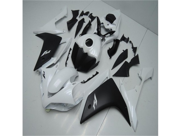 Affordable 2007-2008 White Black Yamaha YZF R1 Motorbike Fairing Kits Affordable 2007-2008 White Black Yamaha YZF R1 Motorbike Fairing Kits