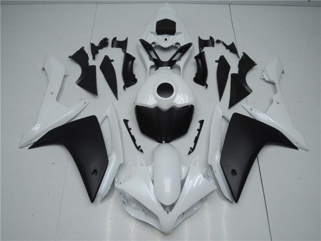 Affordable 2007-2008 White Black Yamaha YZF R1 Motorbike Fairing Kits Affordable 2007-2008 White Black Yamaha YZF R1 Motorbike Fairing Kits