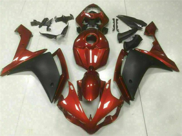 Affordable 2007-2008 Red Black Yamaha YZF R1 Bike Fairing Kit Affordable 2007-2008 Red Black Yamaha YZF R1 Bike Fairing Kit