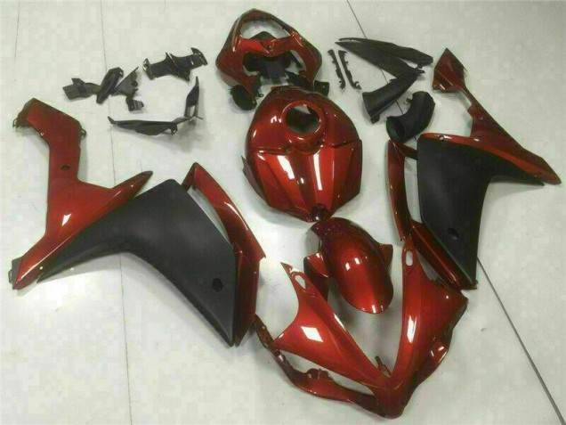 Affordable 2007-2008 Red Black Yamaha YZF R1 Bike Fairing Kit Affordable 2007-2008 Red Black Yamaha YZF R1 Bike Fairing Kit