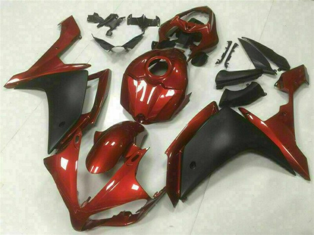 Affordable 2007-2008 Red Black Yamaha YZF R1 Bike Fairing Kit Affordable 2007-2008 Red Black Yamaha YZF R1 Bike Fairing Kit