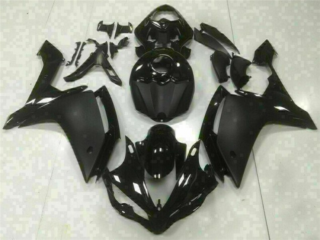 Affordable 2007-2008 Black Yamaha YZF R1 Motorcycle Bodywork Affordable 2007-2008 Black Yamaha YZF R1 Motorcycle Bodywork