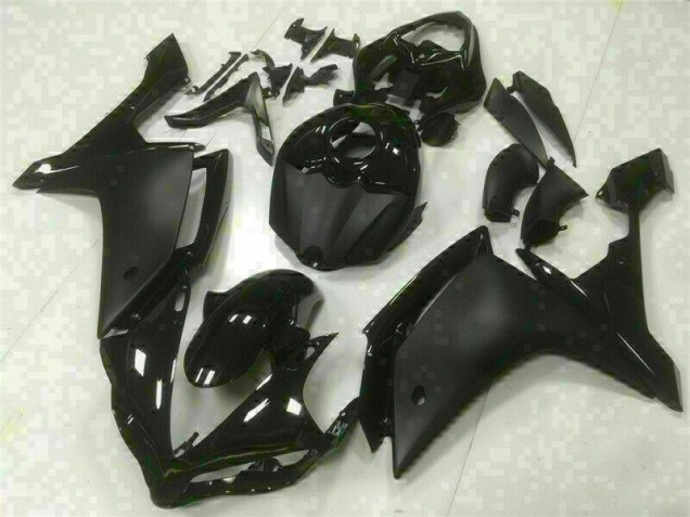 Affordable 2007-2008 Black Yamaha YZF R1 Motorcycle Bodywork Affordable 2007-2008 Black Yamaha YZF R1 Motorcycle Bodywork