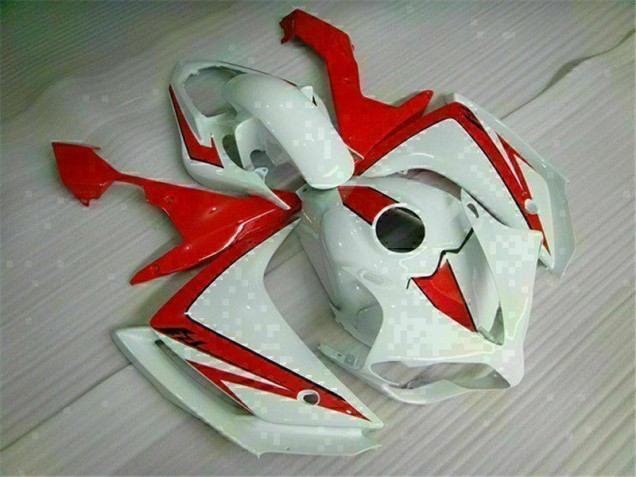 Affordable 2007-2008 White Yamaha YZF R1 Moto Fairings Affordable 2007-2008 White Yamaha YZF R1 Moto Fairings