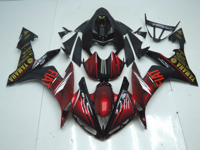 Affordable 2007-2008 Dark Glossy Black Yamaha YZF R1 Motorcycle Fairing Kits Affordable 2007-2008 Dark Glossy Black Yamaha YZF R1 Motorcycle Fairing Kits