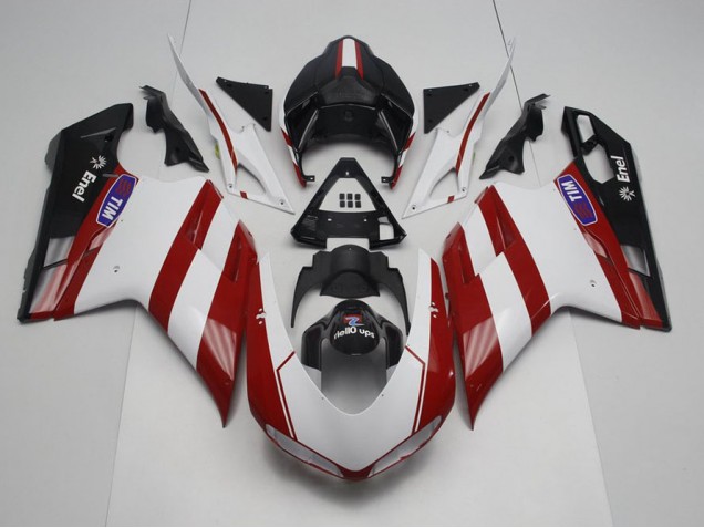 Affordable 2007-2014 Generali with No Logo Ducati 848 1098 1198 Motorcycle Fairings Kits Affordable 2007-2014 Generali with No Logo Ducati 848 1098 1198 Motorcycle Fairings Kits
