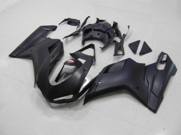 Affordable 2007-2014 Matte Black Black Sticker Ducati 848 1098 1198 Motorcycle Fairing Affordable 2007-2014 Matte Black Black Sticker Ducati 848 1098 1198 Motorcycle Fairing