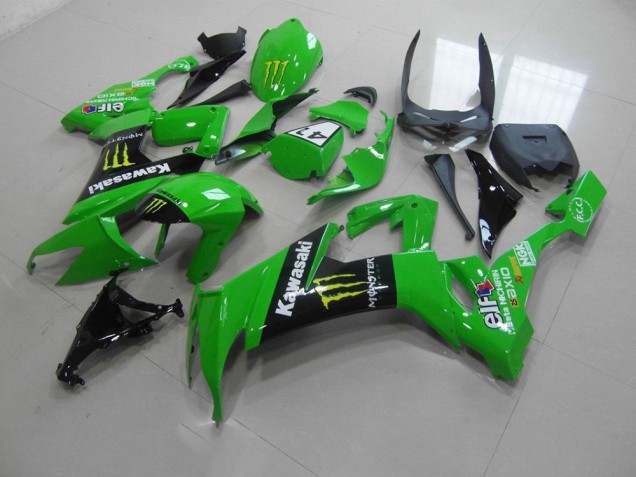 Affordable 2008-2010 Green Monster 41 Kawasaki ZX10R Motorcycle Fairing Affordable 2008-2010 Green Monster 41 Kawasaki ZX10R Motorcycle Fairing