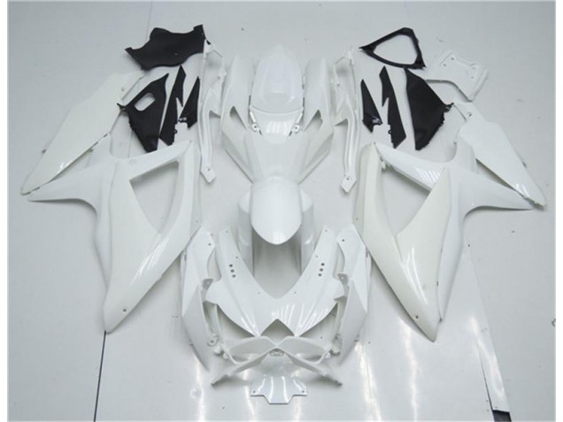 Affordable 2008-2010 White Suzuki GSXR 600/750 Motorcyle Fairings Affordable 2008-2010 White Suzuki GSXR 600/750 Motorcyle Fairings