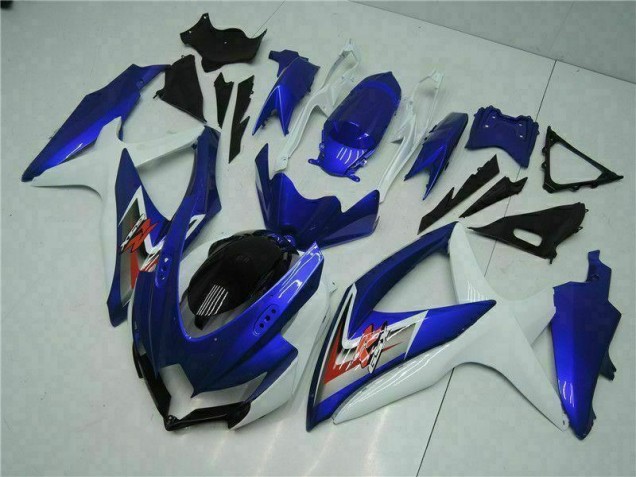 Affordable 2008-2010 Blue White Suzuki GSXR 600/750 Motorcycle Fairings Affordable 2008-2010 Blue White Suzuki GSXR 600/750 Motorcycle Fairings