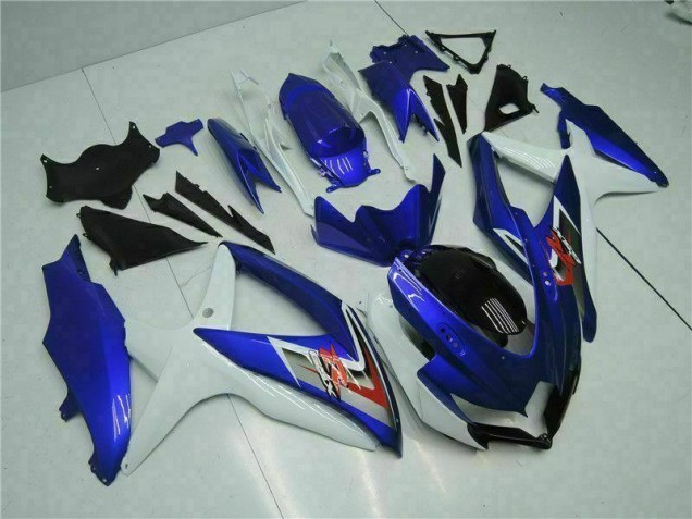Affordable 2008-2010 Blue White Suzuki GSXR 600/750 Motorcycle Fairings Affordable 2008-2010 Blue White Suzuki GSXR 600/750 Motorcycle Fairings
