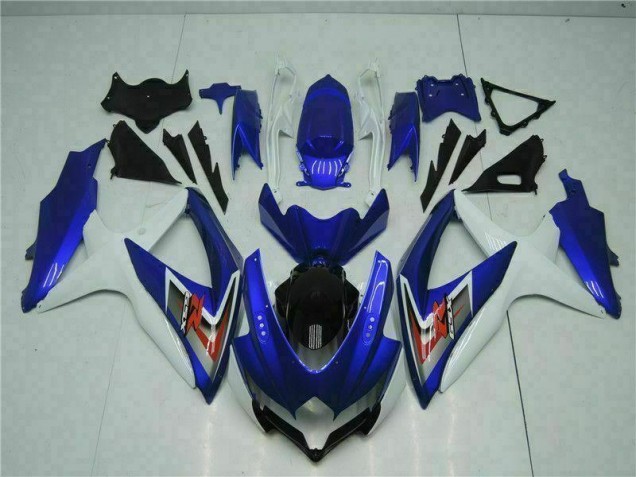 Affordable 2008-2010 Blue White Suzuki GSXR 600/750 Motorcycle Fairings Affordable 2008-2010 Blue White Suzuki GSXR 600/750 Motorcycle Fairings