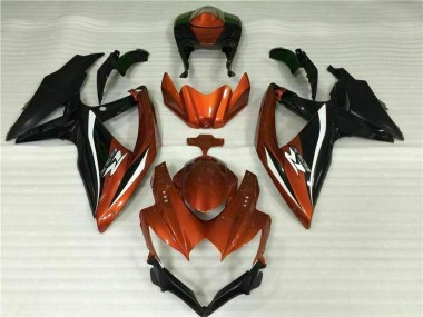 Affordable 2008-2010 Red Black Suzuki GSXR 600/750 Motorbike Fairings