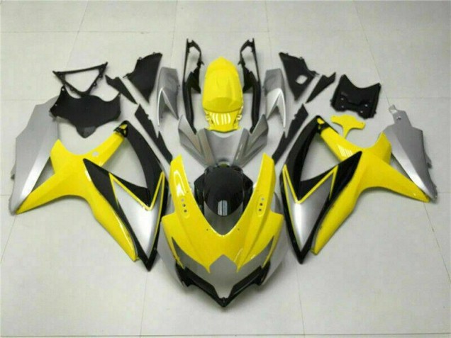 Affordable 2008-2010 Yellow Suzuki GSXR 600/750 Replacement Motorcycle Fairings Affordable 2008-2010 Yellow Suzuki GSXR 600/750 Replacement Motorcycle Fairings