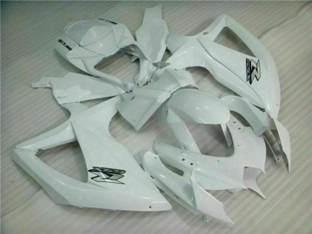 Affordable 2008-2010 White Suzuki GSXR 600/750 Bike Fairing Kit Affordable 2008-2010 White Suzuki GSXR 600/750 Bike Fairing Kit