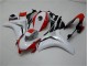 Affordable 2008-2011 White Red Honda CBR1000RR Motorcylce Fairings