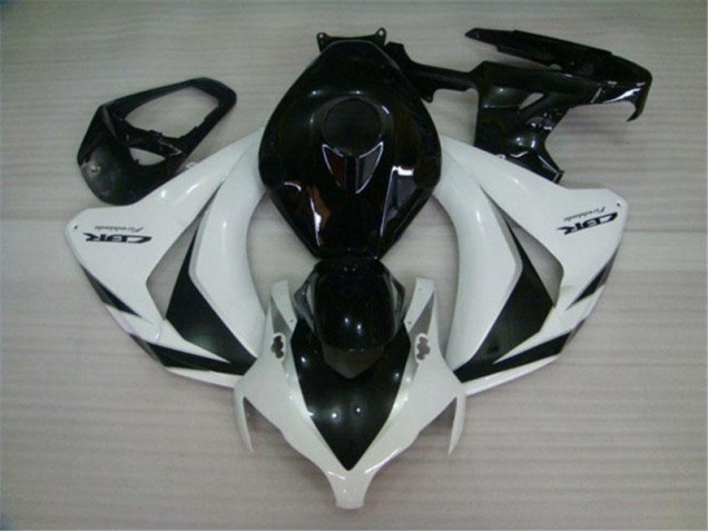 Affordable 2008-2011 Black White Honda CBR1000RR Motorcycle Fairings Affordable 2008-2011 Black White Honda CBR1000RR Motorcycle Fairings