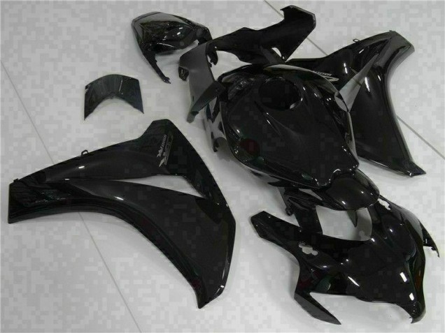 Affordable 2008-2011 Glossy Black Honda CBR1000RR Bike Fairings