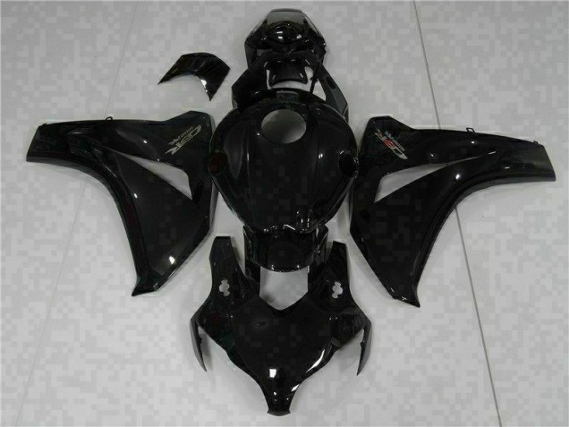 Affordable 2008-2011 Glossy Black Honda CBR1000RR Bike Fairings